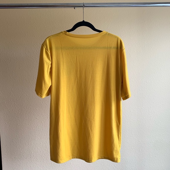 Oversized Mustard Bee King Graphic T-shirt - Picture 2 of 2